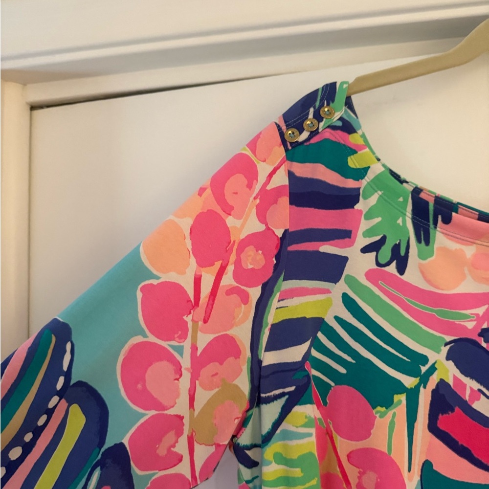 Lilly Pulitzer Multicolor Patterned Dress - Picture 3 of 6